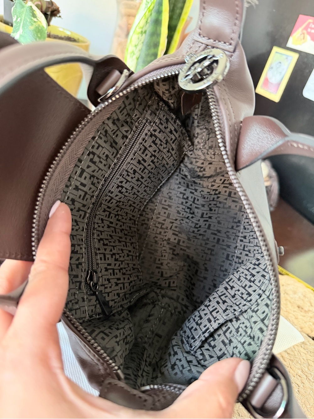 Longchamp Extra Small Le Pliage Xtra Small Leather Top Handle - Picture 10 of 16